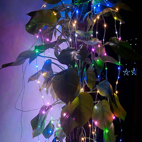 BRELONG Eight Function Holiday Decoration Outdoor Waterproof Copper Wire Lamp 100 Lights USB String Lights Multi-Color Optional