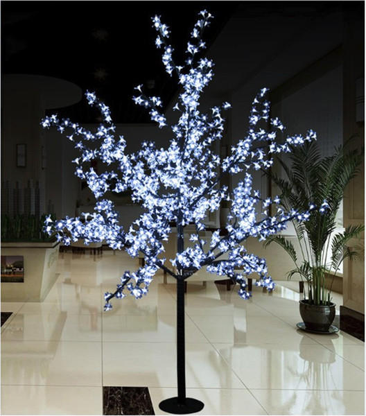 Handmade Artificial LED Cherry Blossom Tree night Light New year Christmas wedding Decoration Lights 1.5 m LED tree light