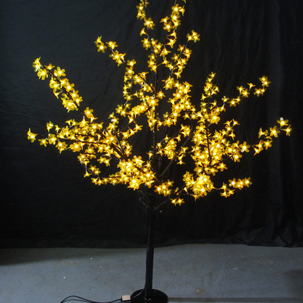 1.8M LED Crystal Cherry Blossom Tree Light Christmas New Year Wedding Luminaria Decorative Tree Branches Lamps Indoor Lighting