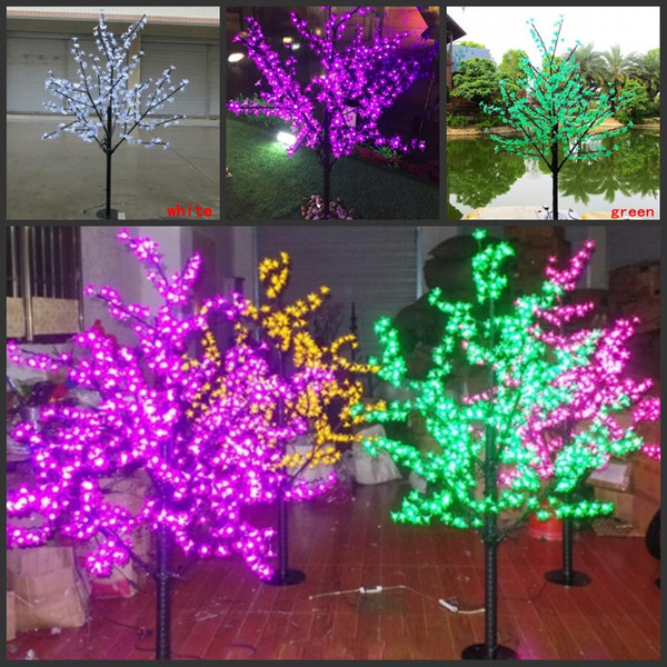 LED Christmas Light Cherry Blossom Tree 480/576pcs LED Bulbs 1.5m/5ft Height Indoor or Outdoor Use Free Shipping Drop Shipping