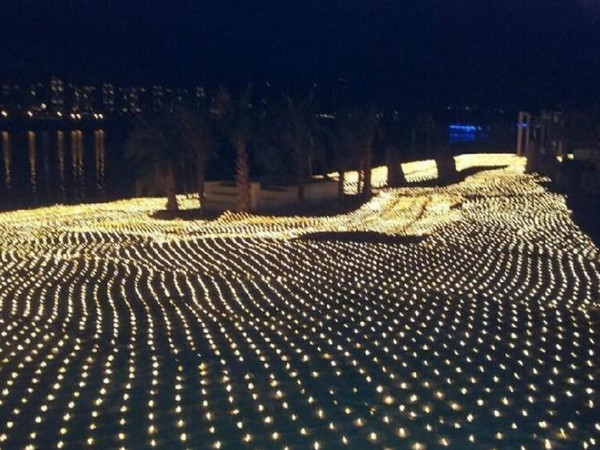 Article LED net light LED twinkle light ice lights holiday lights Christmas lights waterproof lamp 6M * 4M 640LED lights