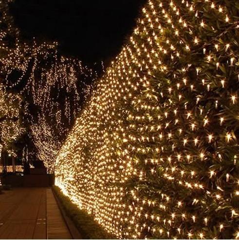 waterproof 220V / 110V 3Mx2MLED 6M*4M678LED Outdoor / Indoor Net Lights Christmas Xmas Fairy String Holiday Wedding Party Decoration