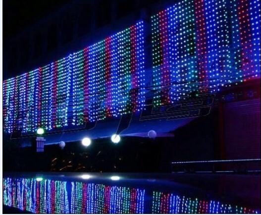 2015 500 Led Curtain Light 10m*1.5m 110- 220v Christmas Xmas Outdoor String Fairy Lights Wedding Party Decoration Lamps Au Eu Us Uk Plug