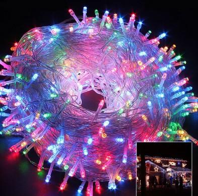 10M 20M 30M 50M LED String Fairy Light Holiday Patio Christmas Wedding Decoration AC220V Waterproof Outdoor Light Garland