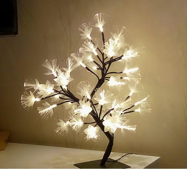 Branches Led fiber lights flashing string lights bedside layout bedroom holiday lights girls heart room decorative