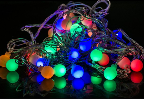 Coversage 20M 200 Led Festoon Christmas Tree Garland String Xmas Decoration Ball Led Curtain Navidad Curtain Fairy Lights HolidayAC 110V-220