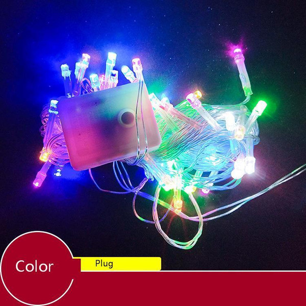 Led Lamp String Christmas Lights Stars Lamp Halloween Coloured Lights Outdoors Waterproof USB Festival Fireworks Lamp