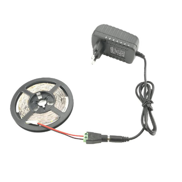 DC 12V 5m LED Strip Light SMD 2835 300 leds/m Kit Not Waterproof Cold white Warm white Red Yellow Blue Green for Bedroom Ceiling CE ROSH FCC