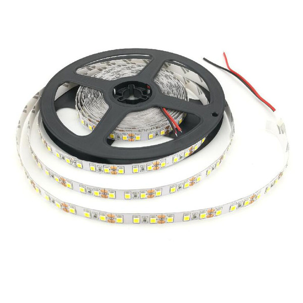 DC 12V LED Tape 120 leds/m SMD 2835 Strip Light Rope 600leds 5 m / roll Not waterproof IP20 Strips Lighting Cold White Warm white CE ROSH