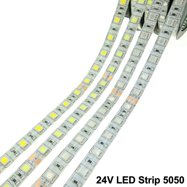 DC24V LED Strip 5050 Flexible LED Light RGB / RGBW / RGBW LED Strip 60LEDs/m 5m/roll