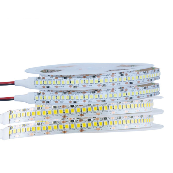 LED Strip light 5M 2835 SMD DC 12V 240LEDs/M waterproof IP65 IP33 Flexible Ribbon String LED lamp lights Night Decor