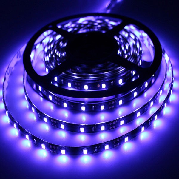 Black PCB LED Strip 3528,DC12V,Black PCB Board,IP65 Waterproof,60LED/m,5m 300LED,RGB,White,Warm White,Red,Green,Blue