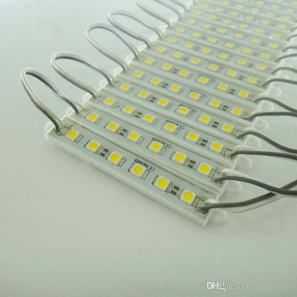 LED 5050 SMD Modules 6LED DC12V Waterproof superbright Signboard Lightbox Lights
