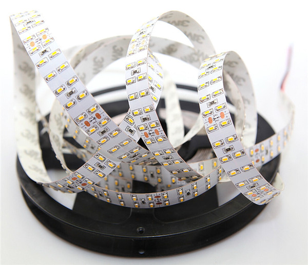 High Quality Flexible led strip 240led 28.8W SMD 3014 Non waterproof LED Strip 5M/Reel 25M/lot Super Brightness DHL Free shipping