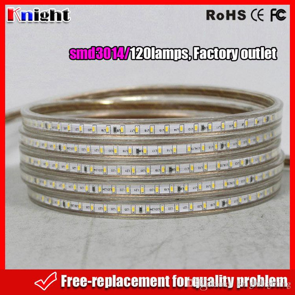 smd3014/120led strip light,hight brightness 120led 3014 backgroud ceiling decrotion led strip light waterproof,220v 100M/roll