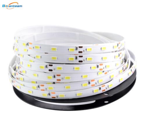 Foxanon LED Strip light 5630 DC12V 5M 300led Flexible 5730 Bar Light Super Brightness Non-waterproof Indoor Home Decoration