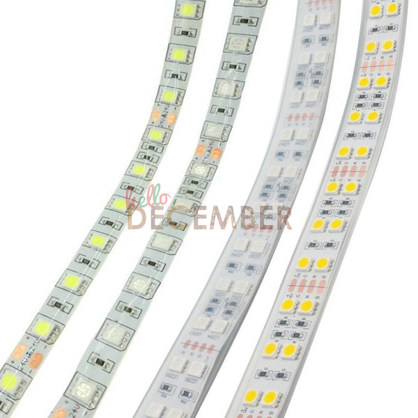 Decorative Lighting LED Light Strip SMD5050 12V 60LEDs/M 120LEDs/M 5M 300LEDs 600LEDs RGB/Red/Green/Blue/Yellow/Warm/Cool LED Strips