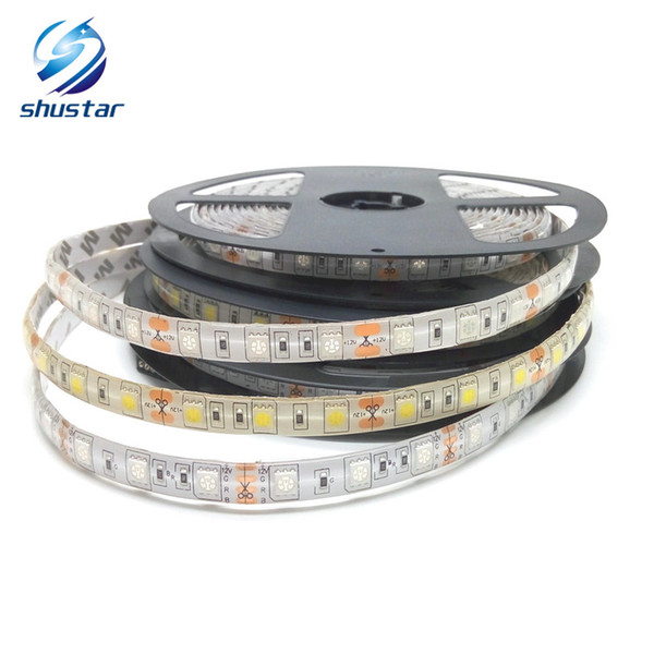 Led strips 5m/roll Flexible RGB LED Light Strip IP65 SMD5050 5M 300 LEDs WATERPROOF IR REMOTE Controller Free Shipping