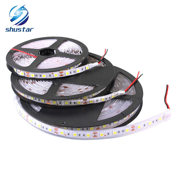 LED strip 5050 SMD 12V flexible light 60LED/m,5m waterproof LED strips 300LED,White,White warm,Blue,Green,Red,Yellow