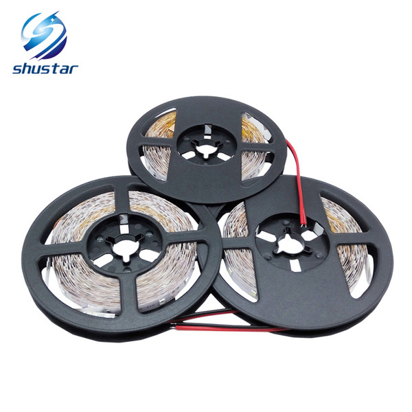 Led Strip 5M 300Leds No-waterproof RGB Light 2835 DC12V 60Leds/M Fiexble Light Led Ribbon Tape Home Decoration Lamp