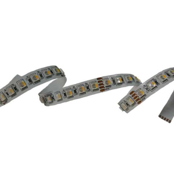 50M/lot 72leds/M high CRI rgbw led strip 4 in 1 DC24V led tape light rgbw 12mm PCB led ribbon 23W/M