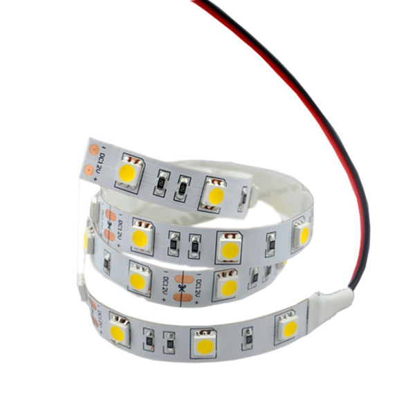 50M/lot SMD5050 flexible led strip 10mm wide PCB led light strip 30 leds/M led tape light with CRI 90