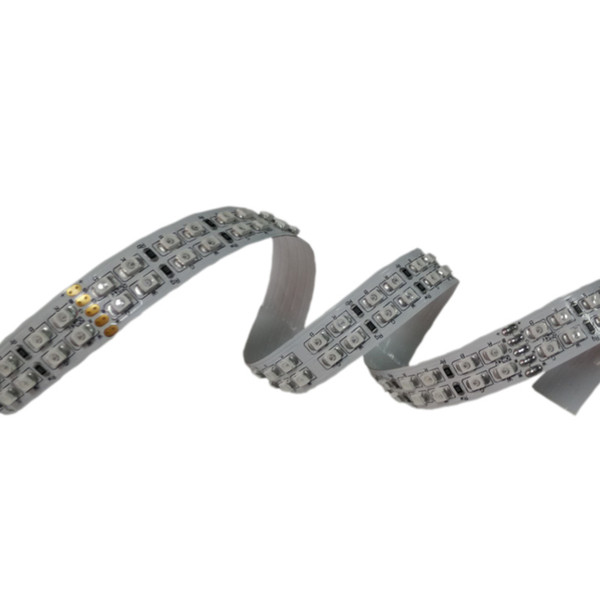 50M/lot 240leds/M CRI 90 rgbw led strip 24V 15mm PCB 3528 rgbw led strip double rows led ribbon 3528 19.2W