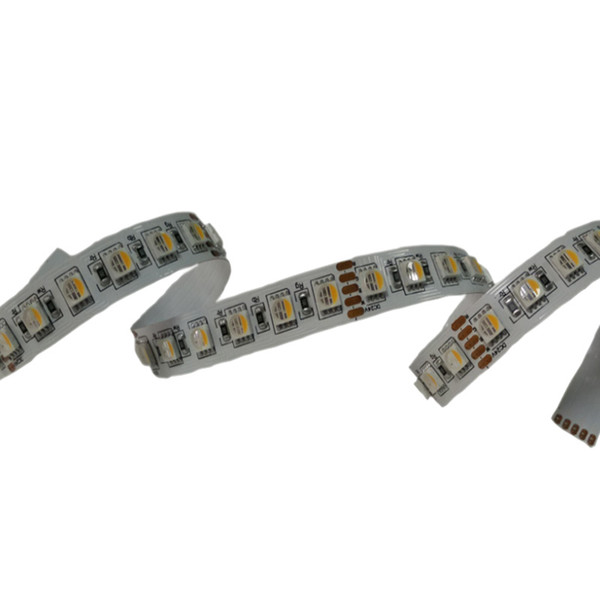 50M/lot 12 24V 84leds/M led rgbw strip 4 in 1 12mm PCB led tape light rgbw CRI80 led ribbon 26.8W