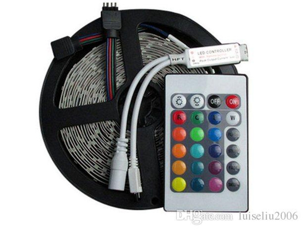 RGB LED Strip 3528 Set / RGB LED Strip 5050 Set DC12V 60LED/m 5M/Lot, LED Tape RGB,RGB Controller