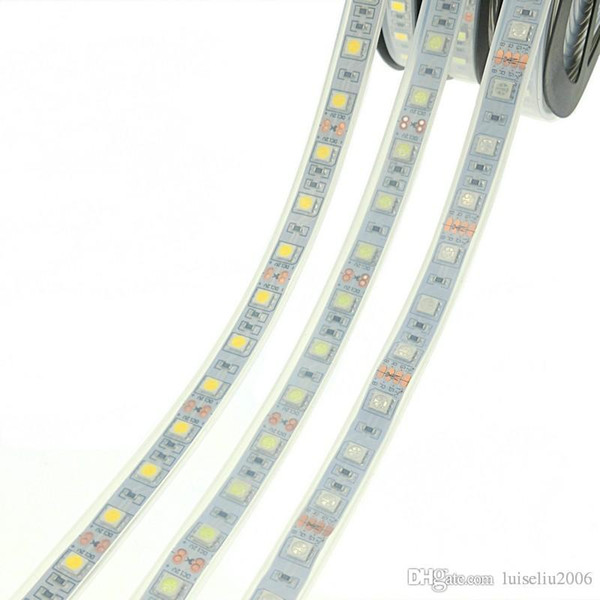 IP67 Waterproof 5050 LED Strip DC12V 60 LED/M High Quality Silicon Tube Waterproof LED Strip.