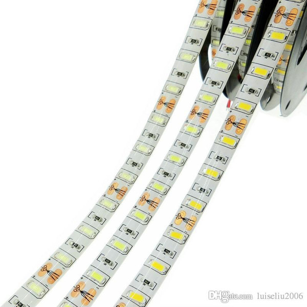 Waterproof 5730 LED Strip Flexible LED Light DC12V IP65 60LED/m 5m/lot Brighter than 5050 5630 LED Strip.