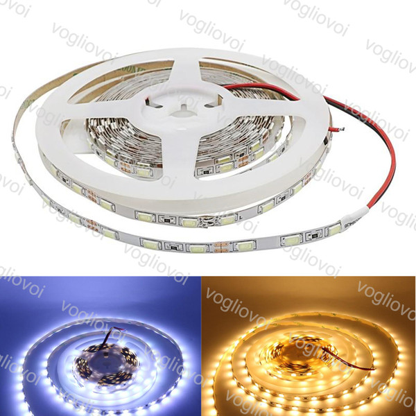 Led Strips Narrow Side 5630 SMD Flexible Led Strip Light 60led/m DC12V IP20 Non-waterproof Tape Lamp String Light DHL