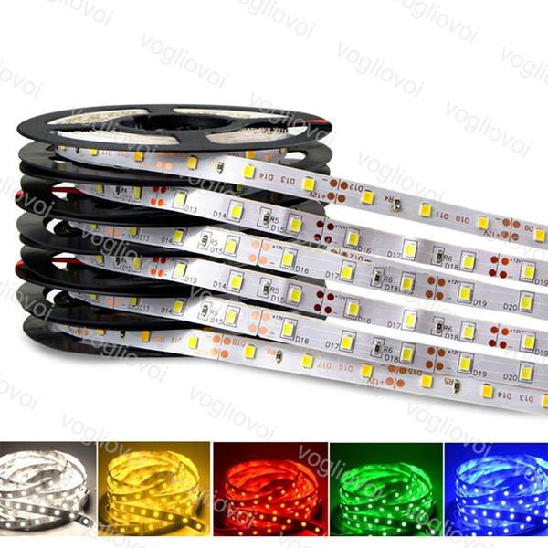 Led Strip Light SMD2835 3014 DC12V 600LED Round 2 wire Fiexble Light Led Ribbon Waterproof Super Bright LED Lights DHL