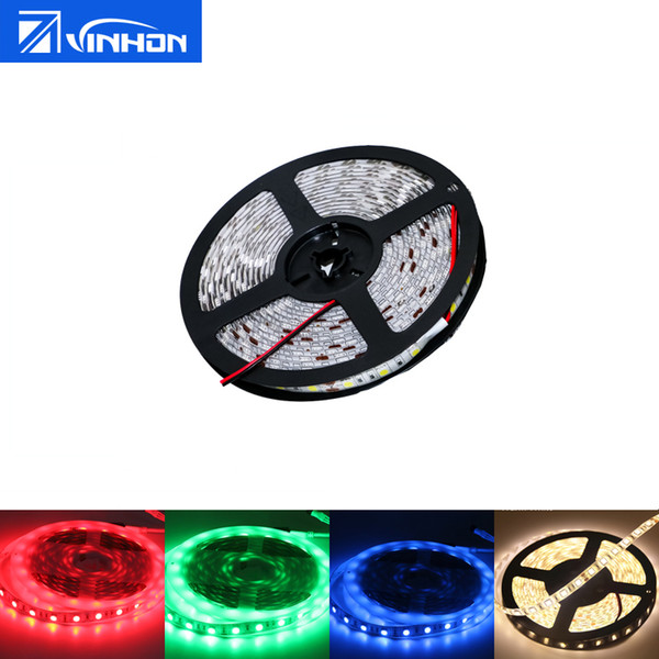 Waterproof LED Strip Lights 5050 LED 300pcs Per Roll White Warm White Red Green Yellow Blue RGB Flexible 5m Ribbon Lights