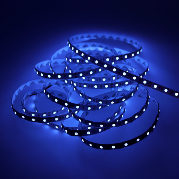 12V 1m UV Ultraviolet LED Strip Light with 300 Lamp Beads and Double-sided Adhesive for Decorating DEL_01R