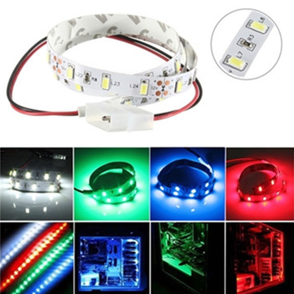 50CM SMD 5630 Non Waterproof LED Flexible Strip Light PC Computer Case Adhesive Lamp 12V DEL_004