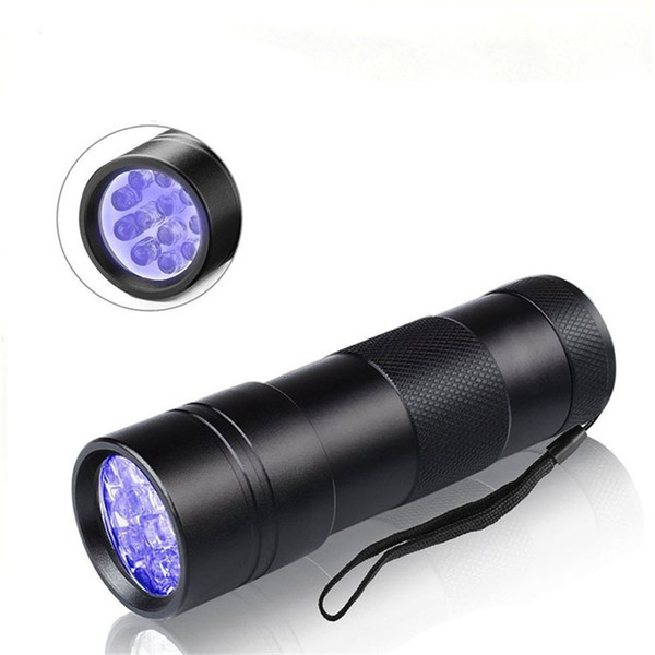 Ultraviolet Led Flashlight 12 LED UV Flashlight Pets Urine and Stains Detector Handheld Blacklight to Find Stains on Carpet Rugs or Clothes