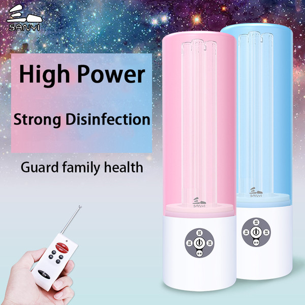 SANYI High Power UV Disinfection Lamp 55W Household UV Germicidal Lamp 110V 220V T6 Ozone UV Light