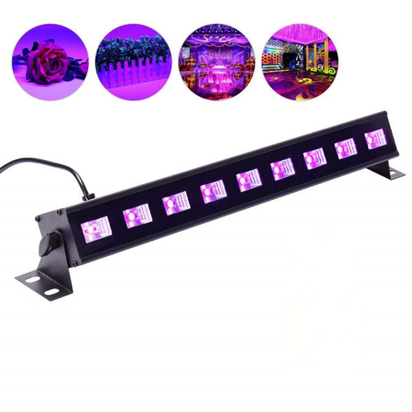 18-40W Remote Control 7 Mode UV LED Black Light Bar UV LED Stage Light Wall Washer Christmas Halloween Disco DJ KTV Club Party Lighting