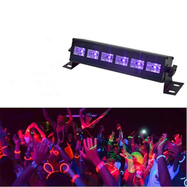 18W 27W 36W 54W 72W 85-265V UV Blacklight UV Bar Glow Black Light in the Dark Party Birthday Wedding Stage Light