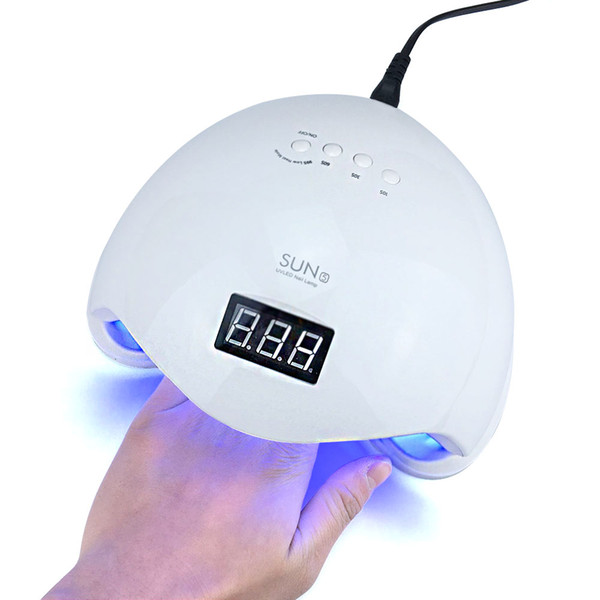 SUN5 UV LED Lamp 48W Dual UV Nail Dryer 30s/60s Timer LCD display Fingernail Toenail Gel Curing Manicure Machine Nail Art Automat