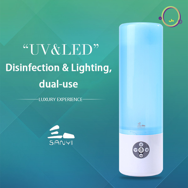 55W Household UV Disinfection Lamp 110V 220V UV Germicidal Lamp T6 Ozone UV Sterilization Lamp Disinfection LED Lighting