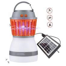 Bug Zapper Camping Lantern IP67 Rainproof 2-in-1 Zapper Lantern Charge Via USB Camping Gear Accessories for the Outdoors Emergencies