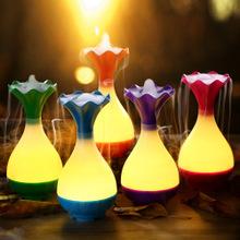 Ultrasonic Aroma Led Humidifier Air Diffuser Jade Bottle Purifier Atomizer essential oil diffuser difusor de aroma mist fogger humidifier