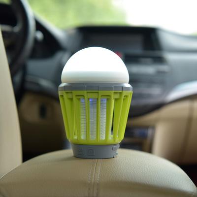 Mosquito Zapper Lantern Camping Light USB Charging Mosquito Killer Lamp Bulb Pest Repeller Waterproof Bug Killer Garden Pest Control Tools