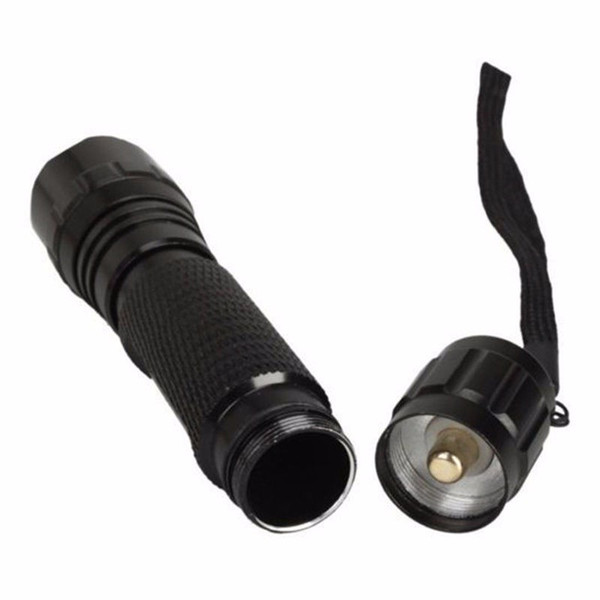 UV WF-501B LED 365NM Ultra Violet Blacklight Flashlight Torch 18650 Light Lamp linterna Torch