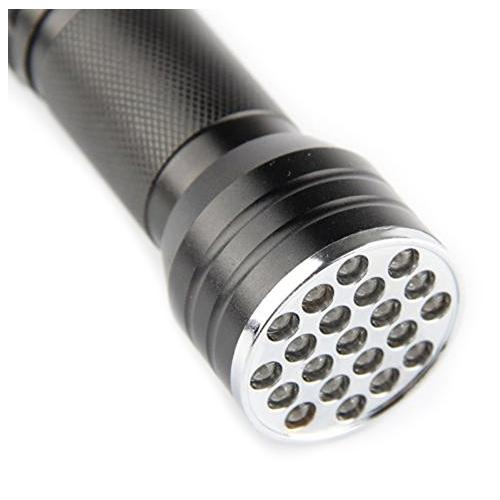 BIFI-UV flashlights 21 LED UV black flashlight for CSI light inspection