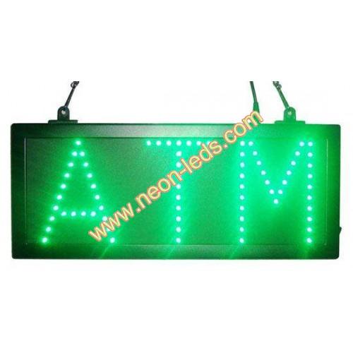 DC 12V LED ATM Sign, injection molding ABS frame, size 16