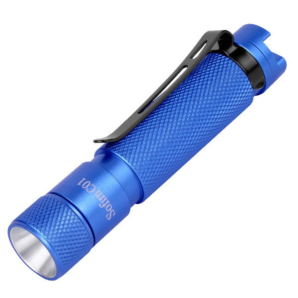 Sofirn C01 BLF Special Mini LED AAA High 94 CRI Yuji LED keychain Hat Light Twist with Clip Twist Red blue