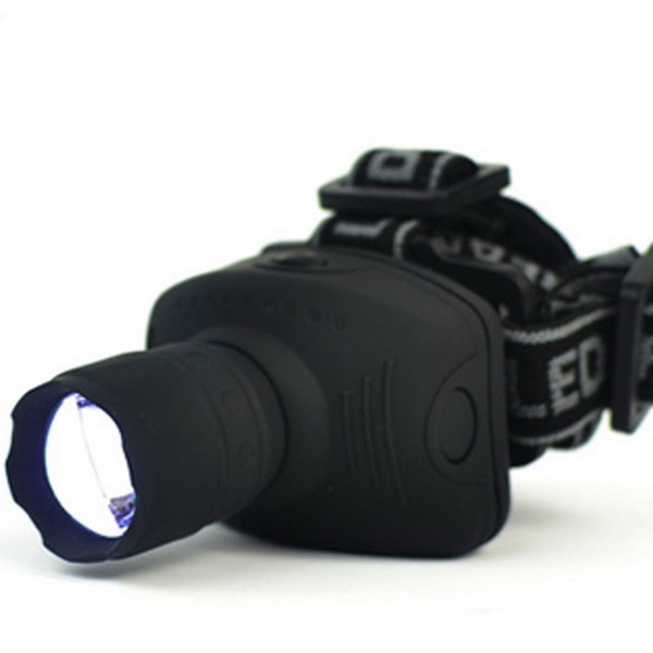 Wholesale-Free Shipping Arrival 3-Mode CREE Q5 1000 Lumen LED Zoomable Headlamp Head torch Light Lamp for 3*AAA battery